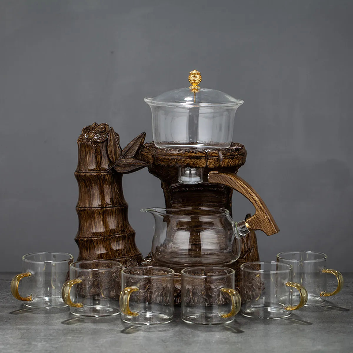 Automatic Glass Tea Set