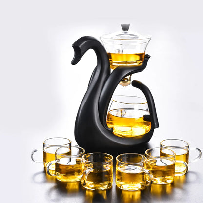 Automatic Glass Tea Set