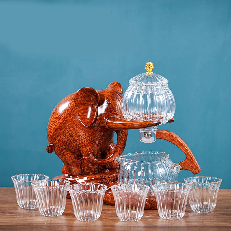 Automatic Glass Tea Set