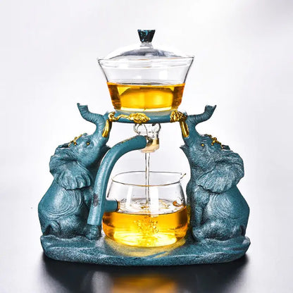 Automatic Glass Tea Set