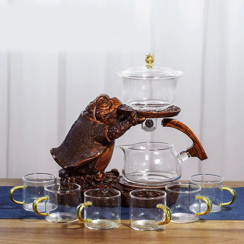 Automatic Glass Tea Set